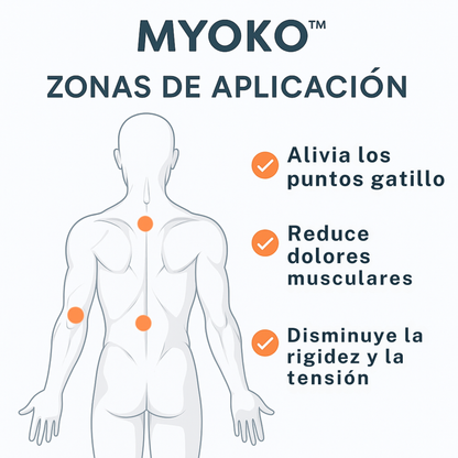 MYOKO™ - Bolígrafo de Acupresión Eléctrica | Alivio de Puntos Gatillo