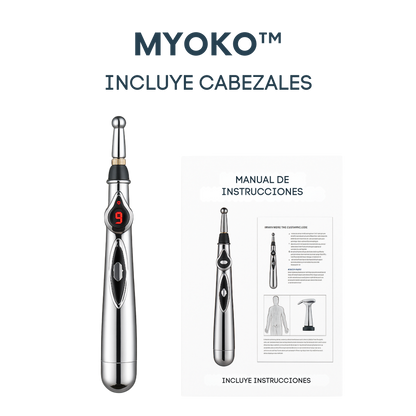 MYOKO™ - Bolígrafo de Acupresión Eléctrica | Alivio de Puntos Gatillo