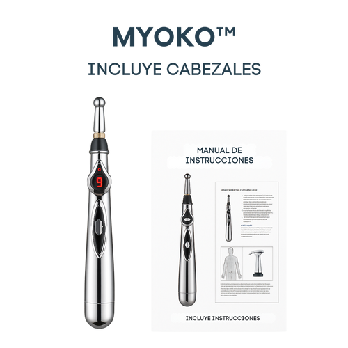 MYOKO™ - Bolígrafo de Acupresión Eléctrica | Alivio de Puntos Gatillo