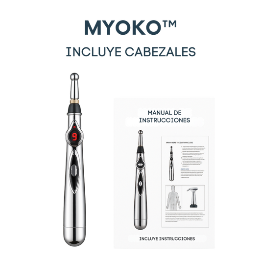 MYOKO™ - Bolígrafo de Acupresión Eléctrica | Alivio de Puntos Gatillo